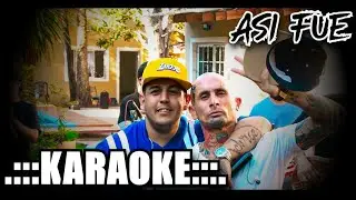 Ke Personajes, Sound de barrio Asi fue ( KARAOKE )
