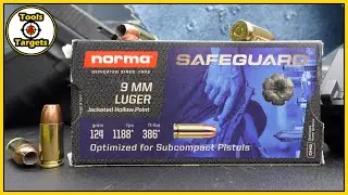 Вы в безопасности с Safeguard?...Тест на баллистический гель для патронов самообороны Norma Safeg...
