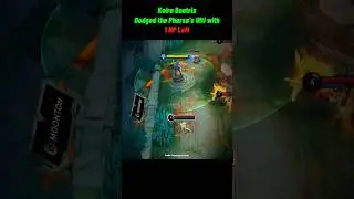 Kelra Beatrix Dodged the Pharsa's Ulti with 1 HP Left #mobilelegends #mlbb #snapdragonproseries