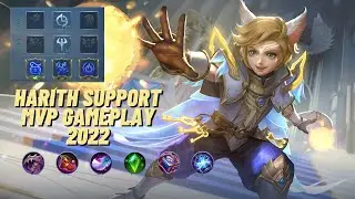 Harith Support Gameplay 2022 | Mobile Legends