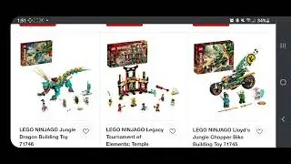 QUICK DEAL ALERT! LEGO Ninjago sets on sale at Target.com (Still valid 8/16)