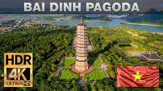 🇻🇳 Bái Đính Pagoda / Temple | 4k UHD 60fps 🅷🅳🆁