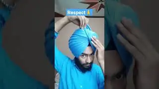 Respect our Turban 🙏 | #respect #turban #shorts
