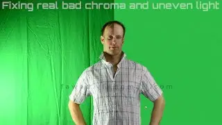 Fixing real bad chroma and uneven light