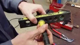 Collet battu tube cuivre &eacute;croui
