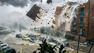 Italy Storm Chaos! Chiavari, Piemonte, Lombardia & Tuscany Hit by Floods, Hail and Violent Winds