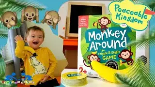 Best Family Games for Toddlers | Monkey Around by Peaceable Kingdom | Fun, Play & Learn