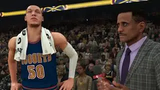 NBA2K but its just Kevin Harlan ignoring David Aldridge