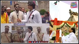 Independence Day 2023 : CM KCR National Flag Hoisting At Golconda Fort | Asian Tv News