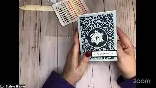12.22.25 Quick Christmas Gift Card and 2 winter cards with Snowflake Kisses
