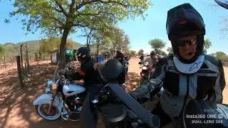 Bike outreach 2021 - arrival at tshepong