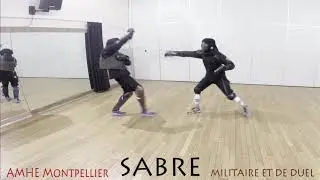 Escrime au sabre historique &agrave; Montpellier