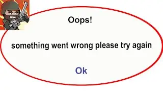 Fix Mini Militia App Oops Something Went Wrong Error | Fix Mini Militia  went wrong error |PSA 24