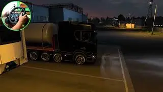 Minutes to midnight | Scania S730 | Euro Truck Simulator 2 | Logitech G29