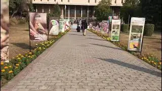 Awareness campaign at Quaid-e-azam university by #IWMB & #volunteers. #islamabad    #quaideazam