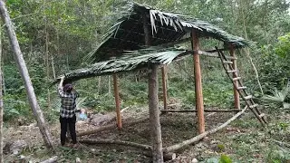DESIGN and BUILD LOG CABIN, Project For New House | Free Bushcraft #03