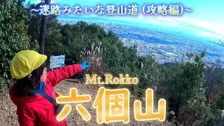 ６歳娘が迷路のような六個山に登ってみた