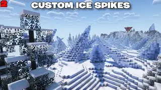 I Built Every Biome in Minecraft [4K Cinematic Storyline] | Ice Spikes