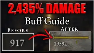 Highest Damage Possible | How to get 25x More Damage With Buffs | Elden Ring