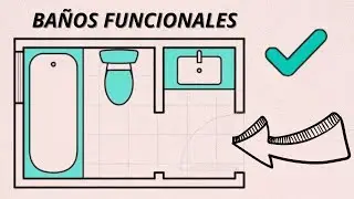 Diseños funcionales para baños