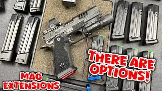 Lots of Magazine Extensions! | Springer, Dawson, Henning, & More | For Mec-Gar Glock Mags & More
