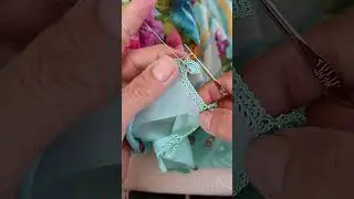 Tığ işi kelebek oya yapımı 