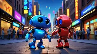 Three Tiny Robots Beep Beep Beep | Robot Song for Kids | Counting and Sound Rhyme