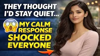 They Thought I&rsquo;d Stay Quiet&hellip; My Calm Response Shocked Everyone&rdquo;