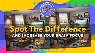 BRAIN FOCUS Challenge | Spot the Difference #1 #SpotTheDifference #BrainFocus #findthedifference