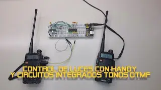 Control de luces con handy y circuitos integrados tonos dtmf