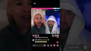 Stella with Alpha / Kiara with Lo Wednesday TikTok live videos