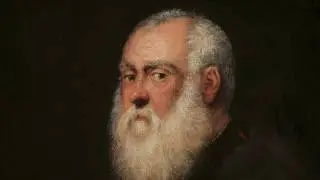 100 Meisterwerke - Bildnis eines weißbärtigen Mannes - Tintoretto