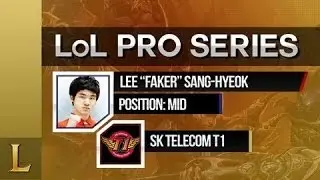 SK T1 Faker playing Yasuo mid vs gragas  (SEASON 4)
