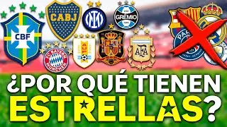 ¿POR QUÉ HAY EQUIPOS QUE TIENEN ESTRELLAS EN LOS ESCUDOS? ¡Esta es la razón!