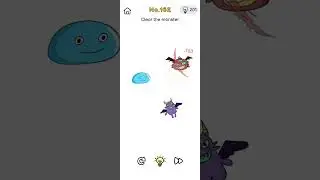 brain out level 162 clear the monster?