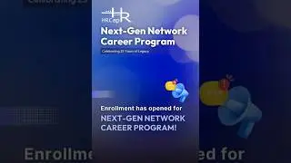 Join the HRCap Next-Gen Network today!