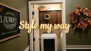 Style my way:  Laundry Room Refresh 👕 👖 