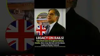 Legacy on rails #tatasteel #uk #railway #steel #ratantata #india