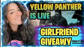 YELLOW PANTHER IS LIVE  BIG  GIVEAWAY ON 1K #freefire #facecam  #giveaway  #yellowpanther