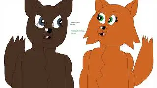 Judith and Me reunite with each as wolves (Anthro) Art Comic by J.A. Ealy (AAP)