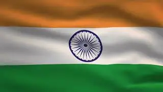 India Waving Flag Animation | 8k Ultra HD | Flags of the World