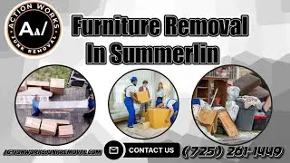 Furniture Removal In Summerlin | Action Works Junk Removal