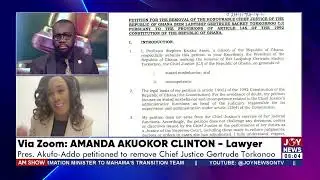 President Akufo-Addo petitioned to remove Chief Justice Gertrude Torkonoo | The Big Stories