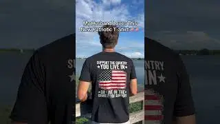 American flag shirt