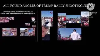 ALL FOUND ANGLES OF THE TRUMP RALLY SHOOTING (I mean all) *UPDATED*