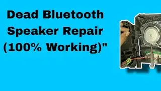 bluetooth speaker repair, speaker wire soldering, no sound problem, kaif electronic, broken wire fix