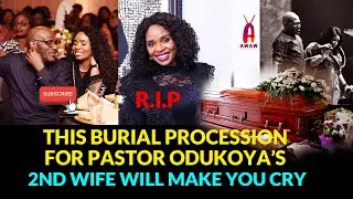 The moment Pastor Nomthi Odukoya's coffin was brought to church