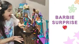 Barbie Doll Unboxing Surprise 💖 Safa Opens Barbie From 
