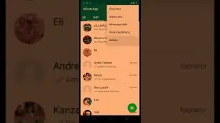 Cara mengubah warna WhatsApp kalian menjadi warna hitam/putih🙏