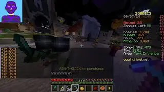 ZOMBIES ALIEN ARCADIUM  -39 Rounds- Minecraft Hypixel